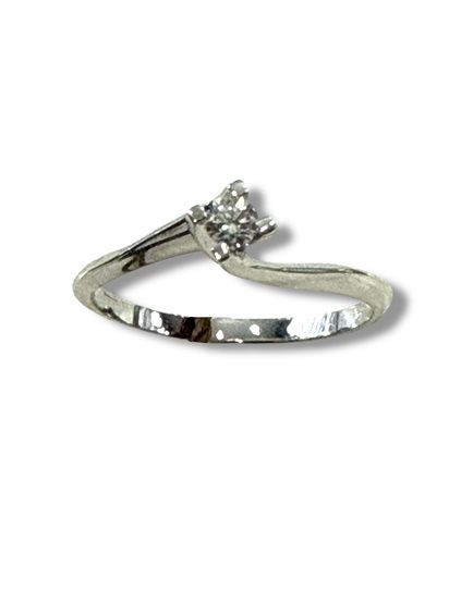 Anello Gianni Pace Donna Gianni Pace in Oro bianco Diamante 0.08 Ct GPGSL7 - GPGSL7